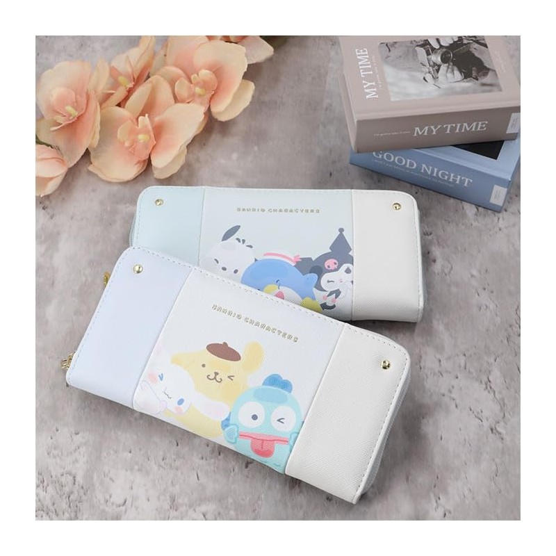 BACKYARD FAMILY Character Long Wallet Tom and Jerry Ashiya Blue