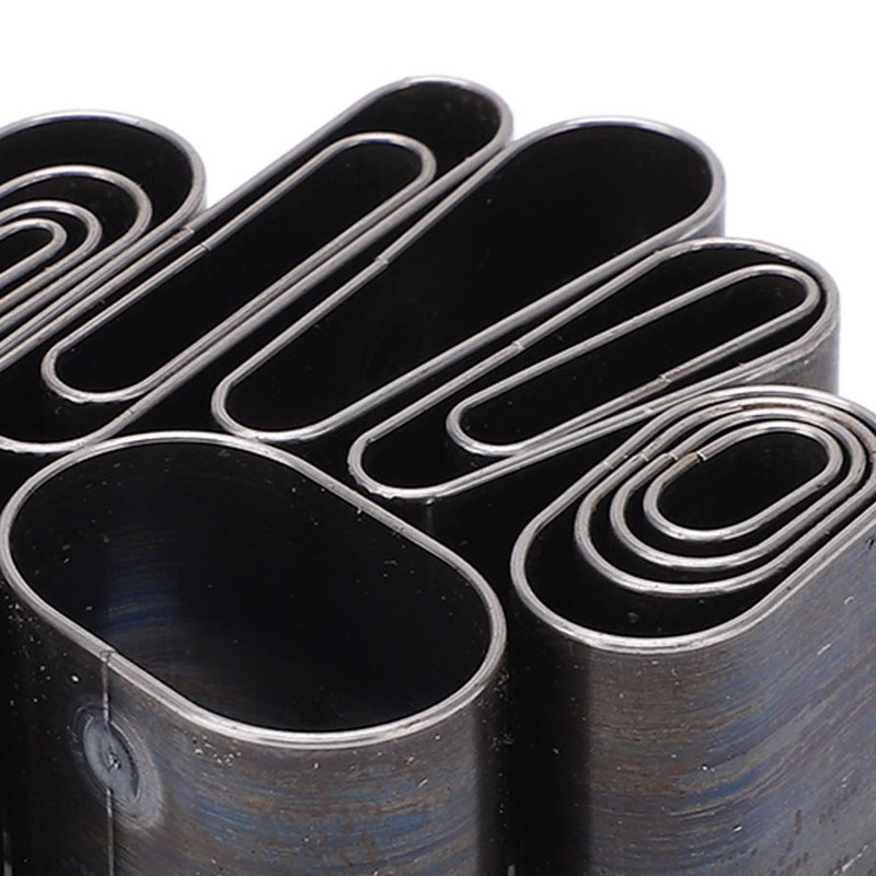 17 Pcs Oval Leather Punching Die Set Mold Cutting Kit