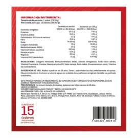 Cartaction Suplemento Alimenticio Con 15 Sobres Sin Sabor