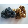 Scrunchie, Festive Holiday Gold and Silver Scrunchiex 3 pcs with