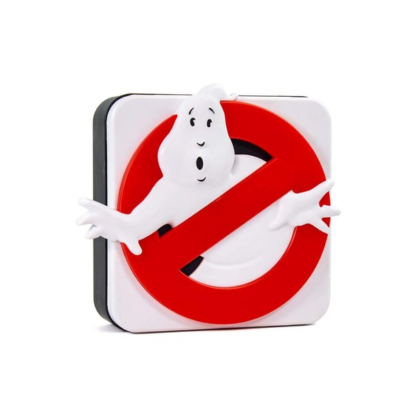 Numskull Ghostbusters 3D Lamp Wall Light,Plastic - Ambient Lighting Gaming Accessory for Bedroom, Home, Study, Office, Work - Official Ghostbusters Merchandise