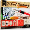 Scissor-Tailed Beginners Wood Burning Kit 140 Pieces. Best Gift Idea