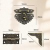 YKEBVPW 2 Sets Jewelry Box Hardware Kit Small Boxes with