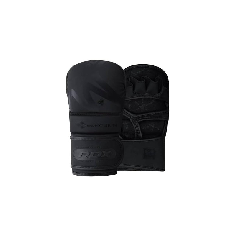 RDX Grappling Gloves Shooter T-15 Matte Black-XL