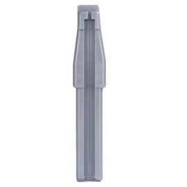 Gray 3 in 1 Eyebrow Pencil Sharpener, Eye Pencil Sharpener, Duckbill-Shape Eyebrow Sharpener Auxiliary Tool for Waterproof Peel Off Brow Pencils for Beginners and Professional, Eyebrow Color