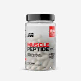 MuscleTech Leucine Peptide 185 – 84 Capsules | Advanced Leucine Supplement for Muscle Growth & Recovery – 28 Servings