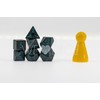 Mini Metallwürfel - Arkane Patina - 7 Teile Set -