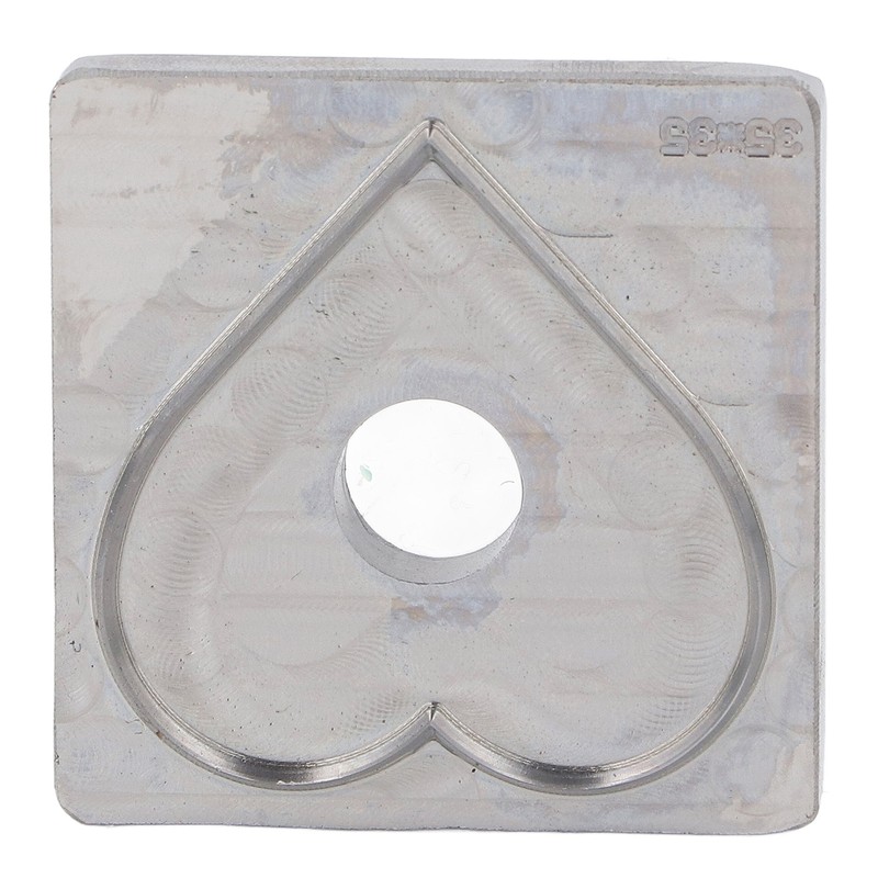 Heart Shape Cutting Die Alloy Steel Clean Cutting Surface Leather