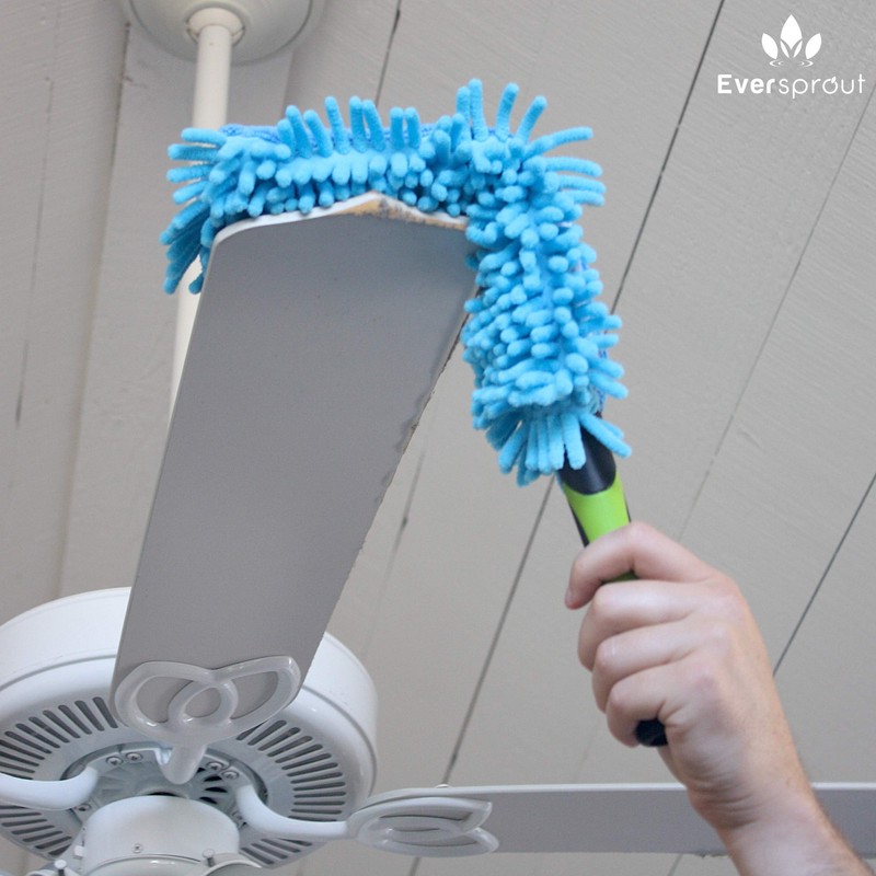 EVERSPROUT Duster 3-Pack | Hand-Packaged Cobweb Duster, Microfiber Feather Duster,