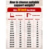 Vepagoo 36in 300lb/1334N Gas Struts for Heavy Duty with Brackets,