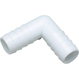 SEACHOICE 90 Degree Elbow, 3/4" ID Hose, White