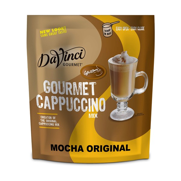 DaVinci Gourmet Cappuccino Mocha Original Blended Drink Mix, 3 Pounds