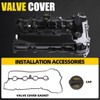 MILIPARTS Upgraded Aluminum Engine Valve Cover Compatible with 2014-2018 Mazda
