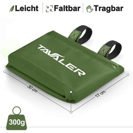 Tavaler Folding Bowl Camping 15 L, Foldable Washing Bowl Camping, Washing Bowl Foldable Outdoor Camping Sink (Army Green, 15 L)