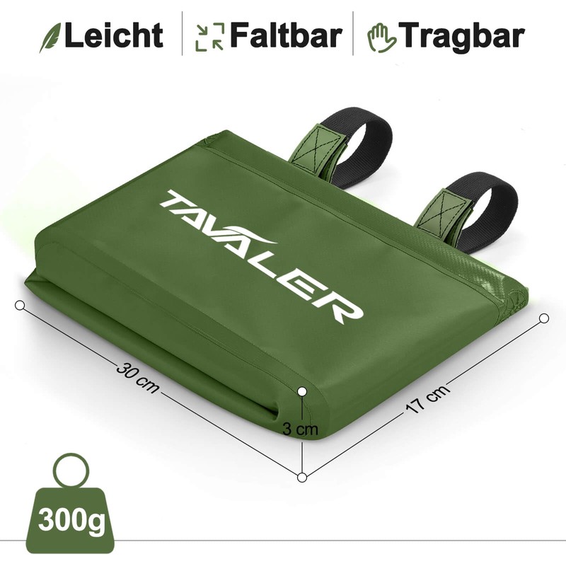 Tavaler Folding Bowl Camping 15 L, Foldable Washing Bowl Camping,