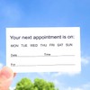 RXBC2011 Appointment Reminder Cards Pack of 500 blue