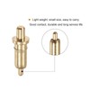 sourcing map Spring Test Probe Pin 20pcs 0.6mm Tip 6mm