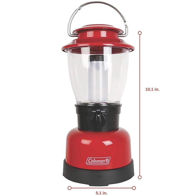 Coleman 700L LED Lantern with 4D Battery, Water & Impact-Resistant