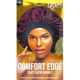 Donna Gorro Ducha Reversible Satén Sedoso Comfort Edge Mujer Seda Dormir Talla Unidad Color Salvia