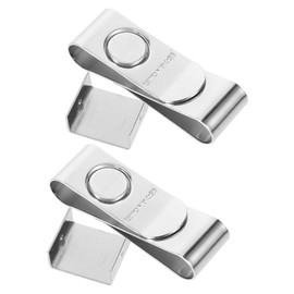 WHAMVOX 2pcs Magnetic Billiard Chalk Holder Portable Cue Chalk Clamp for Pool Table Accessories Easy to Grab Design for Billiard Lovers Durable and Lightweight