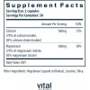 Vital Nutrients Calcium Magnesium (citrate Malate )100 Cáps