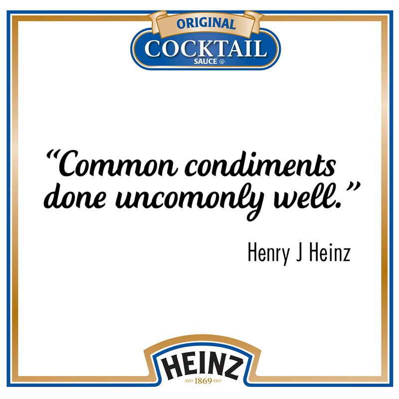 Heinz Original Cocktail Sauce, 12 Oz - Pack of 12