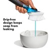 OXO Good Grips Soap Dispensing Dish Brush Storage Set