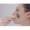 BEPER C301ABE101 Roller and Stone Gua Sha in Jade, Jade