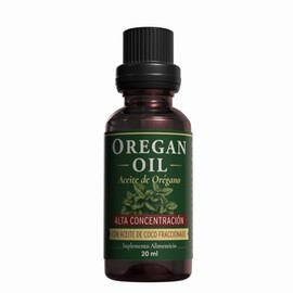 Oregan Oil 20 ml | Aceite de Orégano con Aceite de Coco | Alta Concentración de Carvacrol | Apoyo Inmunológico, Digestivo y Respiratorio | Suplemento Natural en Gotas
