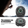 2 Pieces Portable Watch Strap Slip Slide Navigation Wrist Compass
