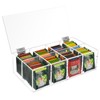 Beitiny Tea Bag Organizer, Acrylic Tea Bag Holder, Clear Tea