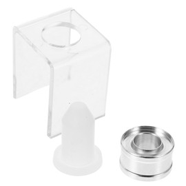 Baluue 1set Lipstick Mold Crafting Lipstick Making Kit with Stand for Custom Lip Cream Easy Release Design for Handmade Cosmetics