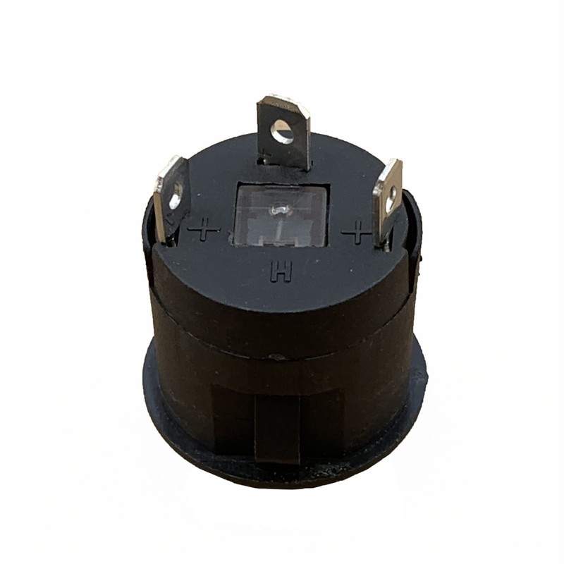 weelye Interruptor de encendido redondo de un solo botón para