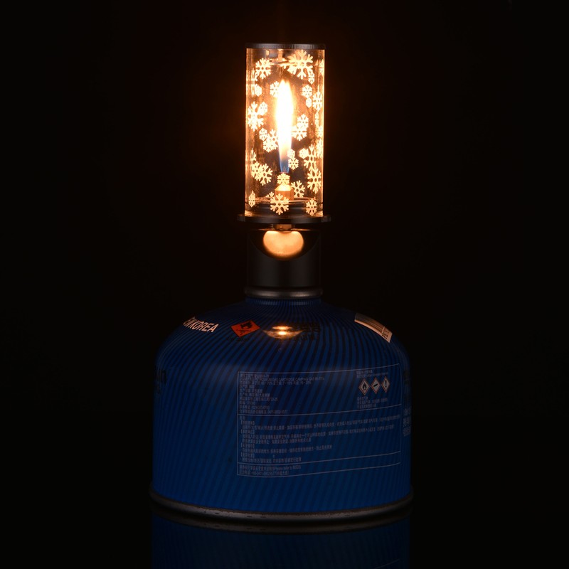 Portable Lamp Light Compact Butane Gas Light Lantern Outdoor Use