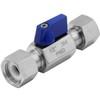 Beduan Stainless Ball Valve 1/2 NPT Female Swivel Thread Shut-Off