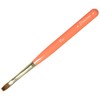 Kumano Brush Gel Nail Brush Hokutoen Flat Brush / NH-06