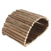 Bird Wood Hammock Tent Arch Bridge Shape Wooden Parrot Snuggle
