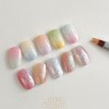 Yogurt gel gradient nail brush + brush cap / 요거트젤