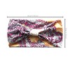 Generic Women's Paisley Print Hair Headbands, Soft & Comfortable, Curly