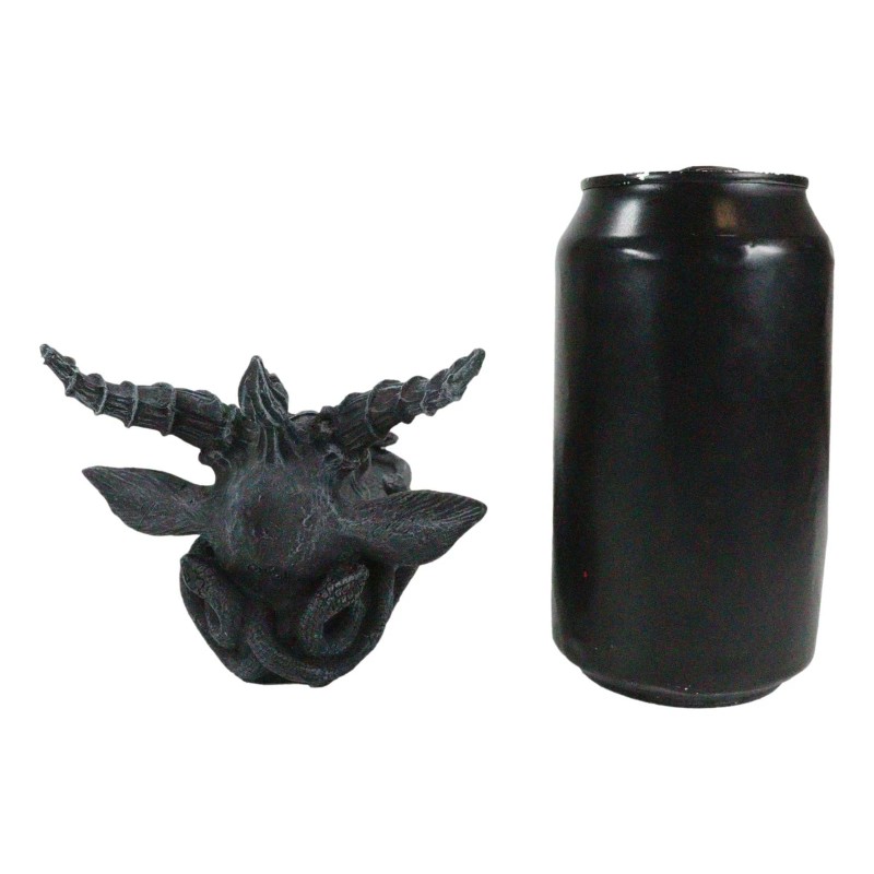 Samael Lilith Sabbatic Goat Baphomet Pentagram Sigil Incense Burner Figurine