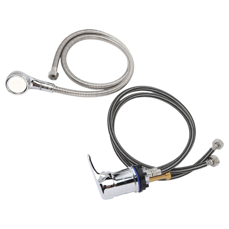 23.6in Faucet 47.2in Electro Polishing Hose High Pressure Sprayer Shampoo
