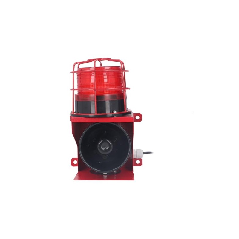 115db Sound Industrial Audible Visual Alarm with IP65 LED Strobe,