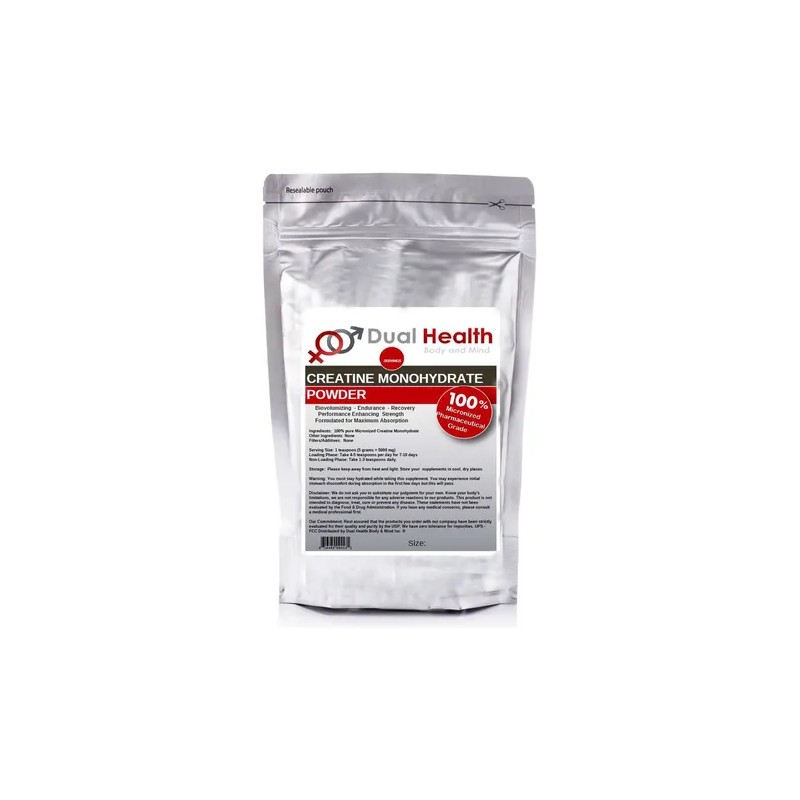 Creatina Monohidrato 100 G Polvo Micronizado Dual Health