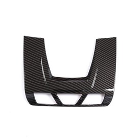 For New F48 F15 F16 F30 F34 X1 X5 X6 1 3 Series GT Carbon Fiber ABS Plastic Car Interior Front Reading Light Cover Trim Sticker (Carbon fiber)