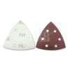 60 pieces HKB ® sanding triangles, 93 x 93 x