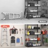 TORACK 15 PCS Garage Storage System Hooks, Shelving Hooks for
