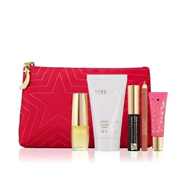 Estée Lauder Estee Lauder Beautiful Parfum EDP Spray, Body Lotion, Lip Gloss 6pc Gift Set