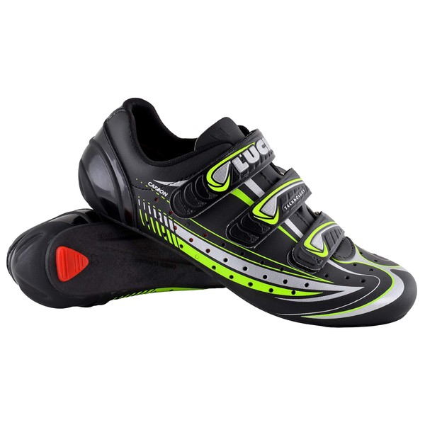 LUCK Unisex_Adult Mega Cycling Shoe, Black, 43 EU