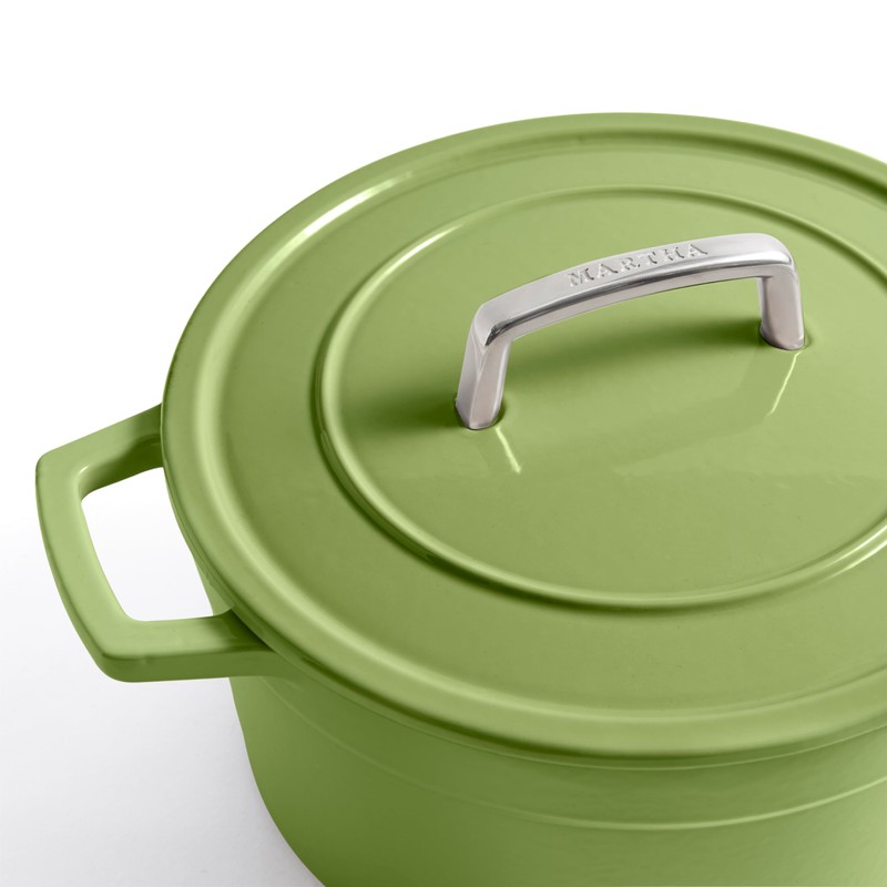 Martha by Martha Stewart 7 QT European Enameled Cast Iron