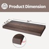 LaVie Home Floating Shelves, 24 Inch Wall Shelf Set of